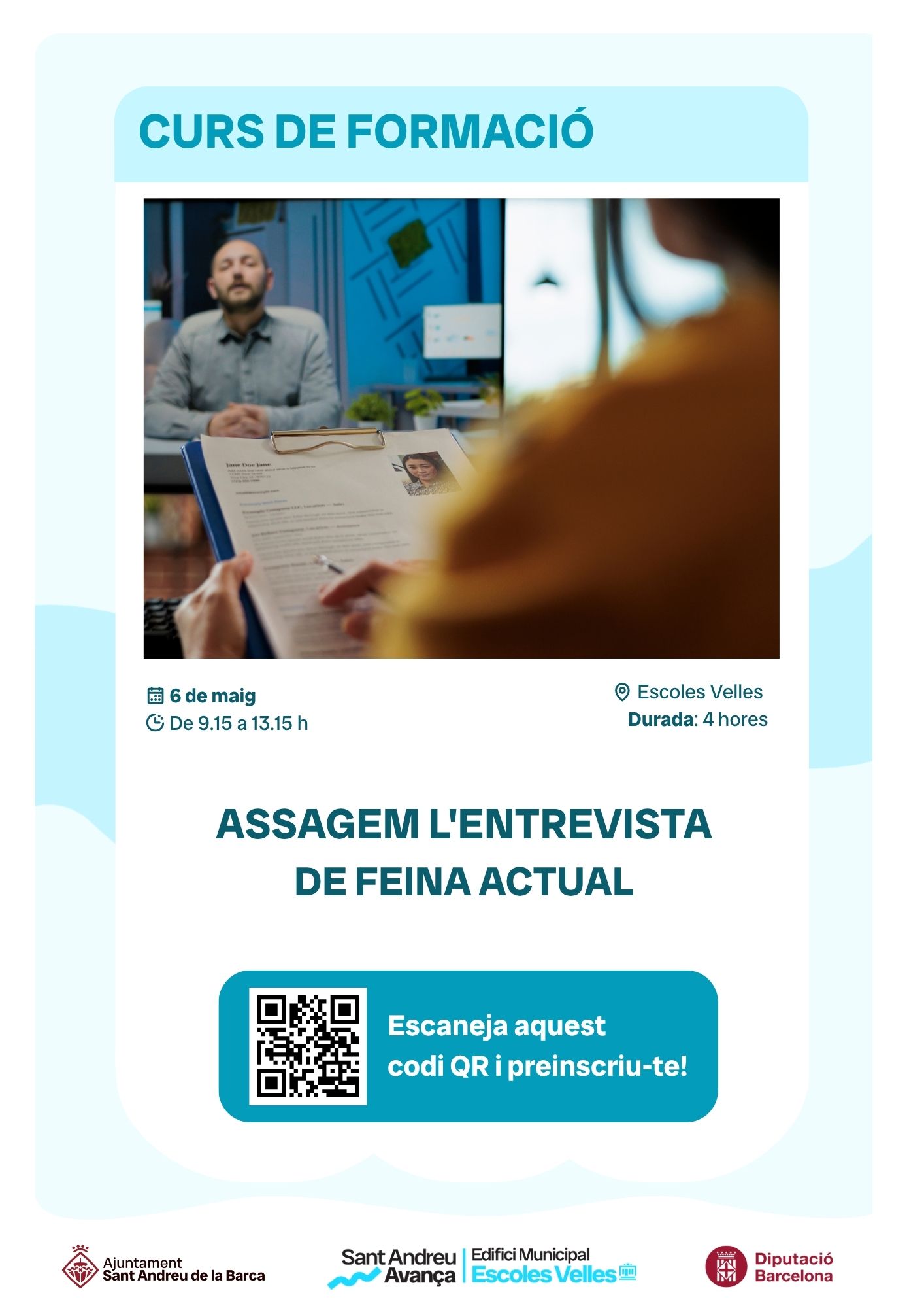 ASSAGEM L'ENTREVISTA DE FEINA ACTUAL